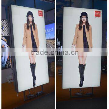 Branded Clothing Shops Advertising Lighted Billboard Fashionable Aluminum Frame Sign photo-4