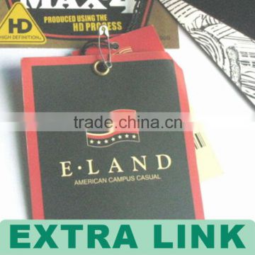 hang tags garment./jewerly /watch used luxury top quality product promotion paper hand tag for garment (We Supply Factory Price)