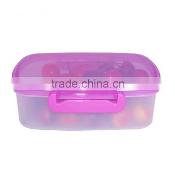 Plastic box lunch for household