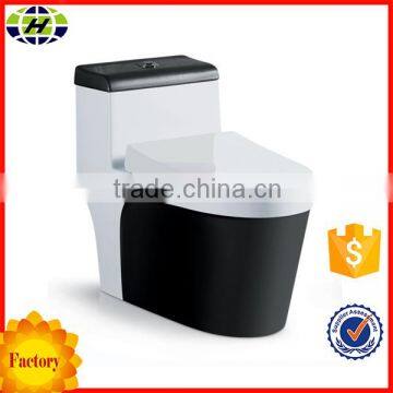 China Ceramic Colored Bathroom Black Toilet