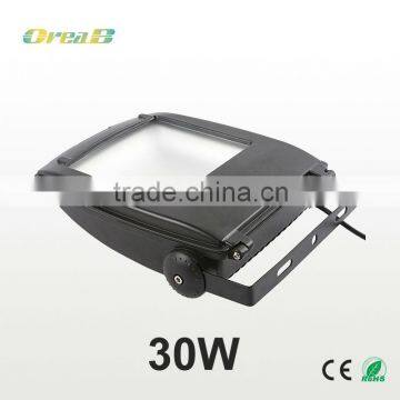 oval shape black 50w led flood light