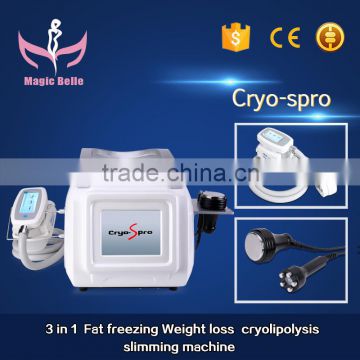 Fat Reduce 3 Handels Cellulite Reduction Cryolipolysis 500W Slimming Machine For Home Use