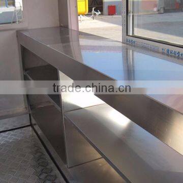 JX-FR220H Fantastic Fiberglass Made Bakery Food Cart Trailer for Sale photo-6