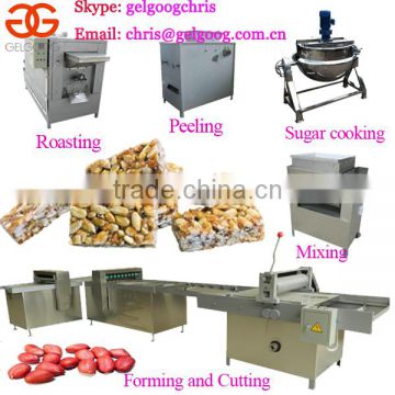 Indian Peanut Chikki Making Machine/Peanut Candy Cutting Machine/Peanut Brittle Bar Mahcine