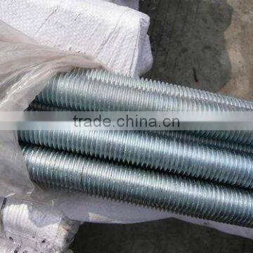 high stength galvanized grade 4.8 thread rod