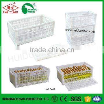 Professional pigeons cages, plastic chicken moving cage, feria transport crate size 5