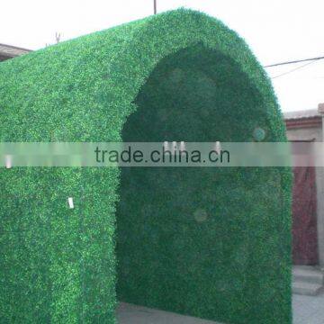 Appealing Artificial green garden plant/leaf fence