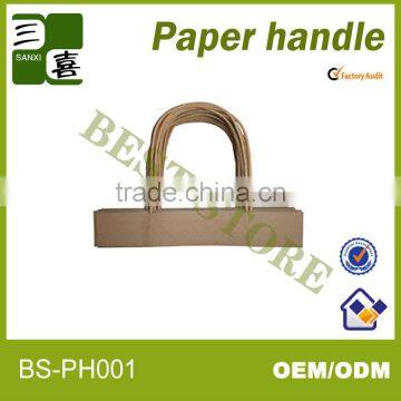 durable brown twisted paper handle/paper cord/paper string with various size