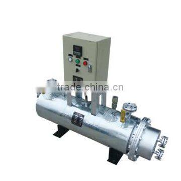 Marine jacket water heating unit