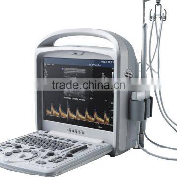 Portable Color doppler ultrasound scanner WT-9200B laotop model