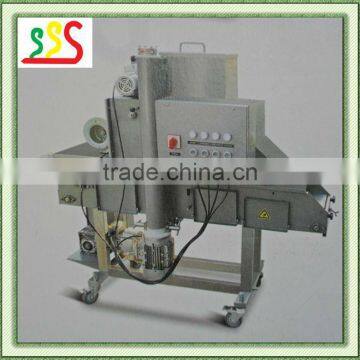 high throughput Automatic Breading Machine with capacity 100kgs per hour belt width 200mm