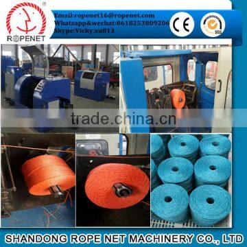 pp baler twine extrusion machine from Shandong Rope Net Machinery Vicky/ Cell:8618253809206