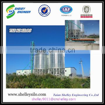 fumigation silo metal bolt bins maize storage tank