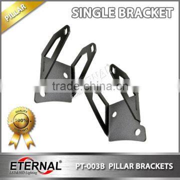 Offroad ATV UTV Jeep Wrangler Pillar A Dual Cube Pod Led Work Light Brackets photo-4
