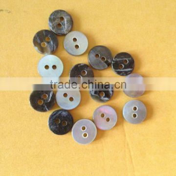 2017 China direct blacklip mop shell button factory