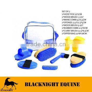 HORSE GROOMING KIT SET OF 7 EQUESTRIAN WHOLESALE HORSE GROOMINGK KIT HORSE HAIR BRUSH KIT HORSE GROOMING KIT HORSE BRUSHE KITS