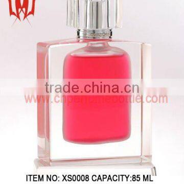 Luxury Charm Transparent Square Crystal Perfume Bottle photo-1