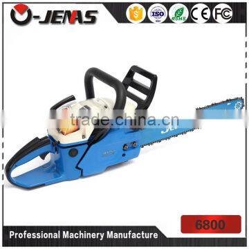 ojenas 2 stroke 68cc 6800 steel chain saw with low price