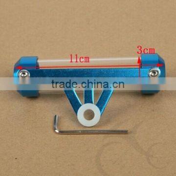 CNC Rego Tube Pipe Registration Label Holder For Scooter Motocycle Motorbike New photo-2