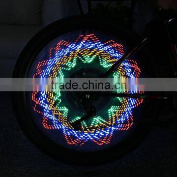 Bike Lights 32 LED Cycling Bicycle Bike Wheel Signal Tire Spoke Light For Ciclismo 32 Changes New Luces Led Bicicleta photo-4