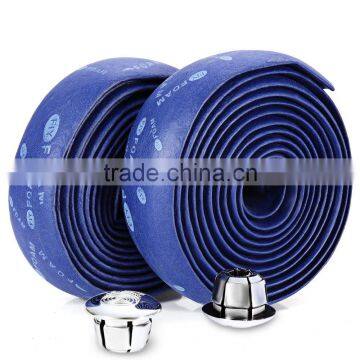 7 Colors 2pcs Bike Accessories Cycling Cork Handlebar Handle Tape Bicycle Bar Ribbon Wrap With 2 Bar Plugs photo-2