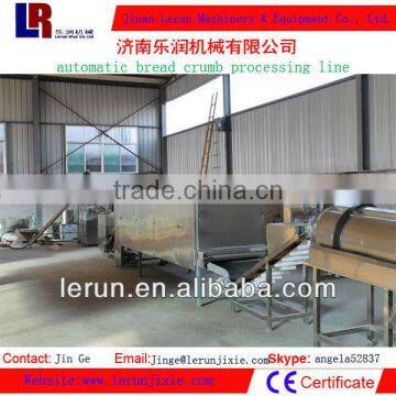 Automatic bread crumb processing line