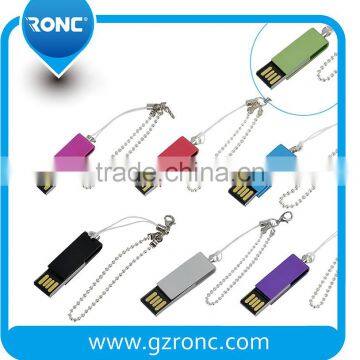 Colorful Metal USB Flash Drive 8GB With Lanyard Keychain photo-5