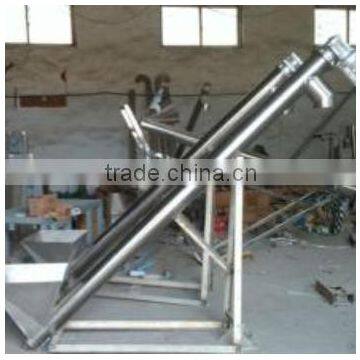U-shape Stainless Steel Screw Conveyor Used for Food Industry, SS304 Screw Conveyor