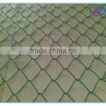 Beautiful cheap price PVC coated chain link fence for garden and stadium