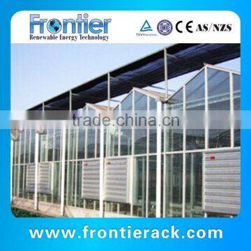 Advanced technology quite durable solar steel frame greenhouse