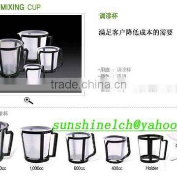 plastic paint use pp mixing cups with holders