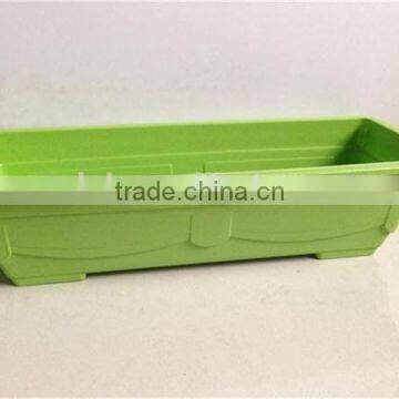 Hot sell balcony plant pot Rectangular flowerpot