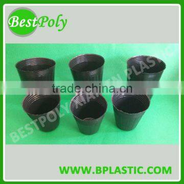 Black Cheap Plant Pots Colorful Flower Pot Wholesale photo-4