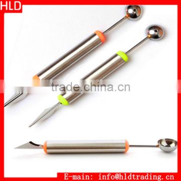 Factory Wholesale Stainless Steel Fruit Melon Scoop Melon Baller