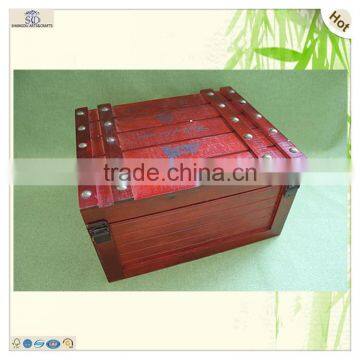Wholesale Gift Items Decorative Fancy Colored Wooden Liquor Wine Boxes photo-5