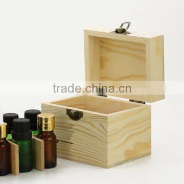 Exquisite Solid Wood Cosmetic Box, Essential Oil Wooden Package Box photo-4