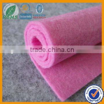 Colorful Eco-friendly Nonwoven fabric felt in rools, Needle punched color polyester felt, needle felt shijiazhuang supplier