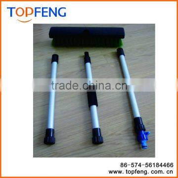 Garden Hose Adjustable Wash Brush With On/Off Bristle Brush photo-5