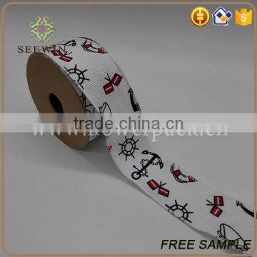 Custom Linen Printed Ribbon of Various Patterns photo-4