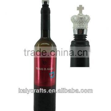 for wedding gifts crown with wine bottle stopper