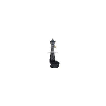 metal outdoor mini drinking fountain