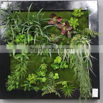 for home garden tiles deco 100*100cm paint color indoor artificial succlent boutique plant wall laminate combinations Ejq10 1203