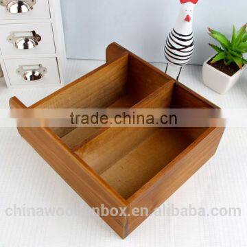 2016 Refined Desktop Mini Wooden Storage Bins Custom Printed Wood Bins Cheap and Nice Desktop Mini Wood Boxes photo-3