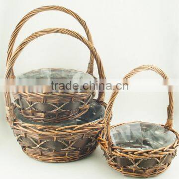 Basket Product Type and Holiday Decoration & Gift Use Basket Wicker