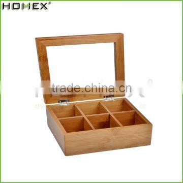 Custom Hot Sale Packaging Cardboard Bamboo Tea Box/Homex_Factory