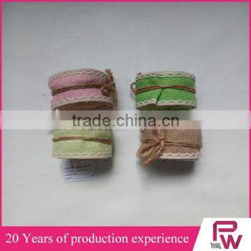Custom Decorative Jute Burlap Ribbon for Packing photo-6