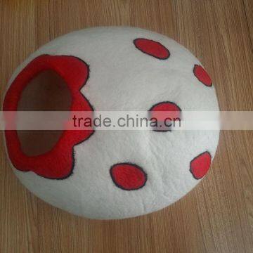 Cheap Handmade Wool Felt Pet Bed in China photo-6