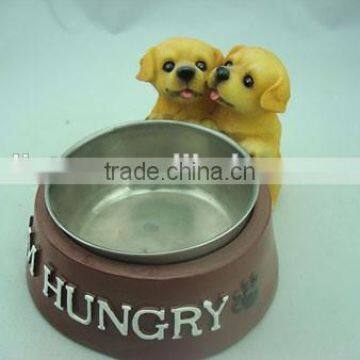 resin dog feeder/bowls