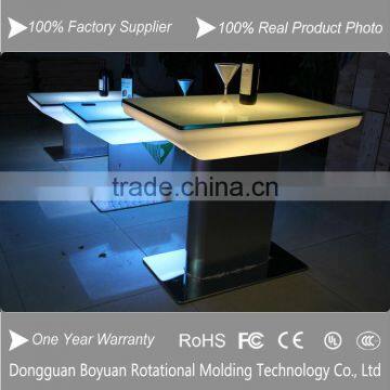Led Luminous Wine Table With Aluminum Rack, Led Glowing Furniture photo-3