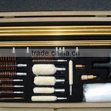 bore brush 28pcs gun brush kit with wooden box